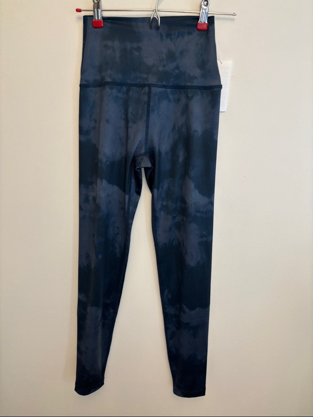 Beyond Yoga Lux High Waisted Midi Leggings | Blue Tie-Dye | Size XS